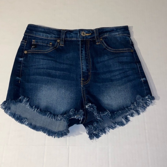 KanCan Pants - KanCan Women’s Size Small High Waisted Denim Blue Jean Shorts
